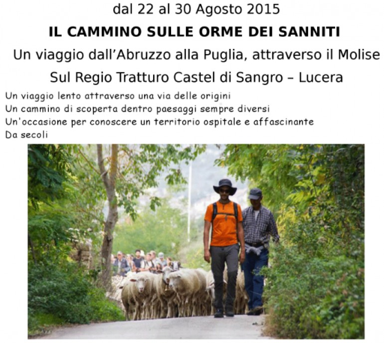 Seguendo le orme dei Sanniti, si ripete il cammino sul tratturo Castel di Sangro – Lucera