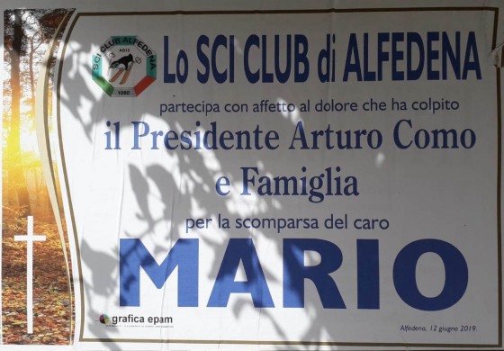 Lutto, si spegne Mario Como: era il papà del presidente dello Sci Club di Alfedena