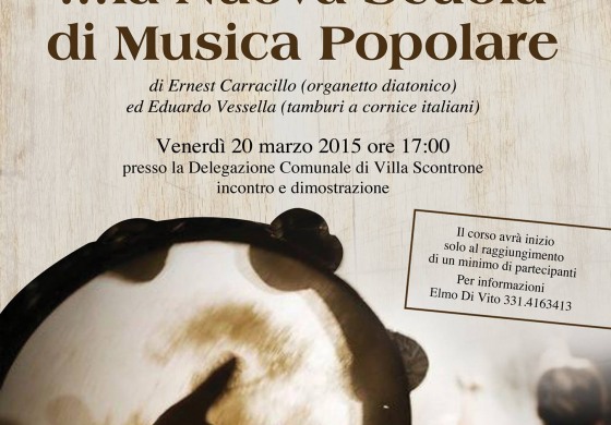 Villa Scontrone, a scuola di musica popolare con Carracillo e Vessella