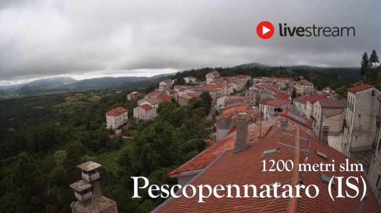 Webcam Pescopennataro, installata videocamera ad alta definizione in streaming