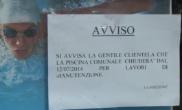 La piscina d'Isernia riapre i cancelli il 15 settembre.