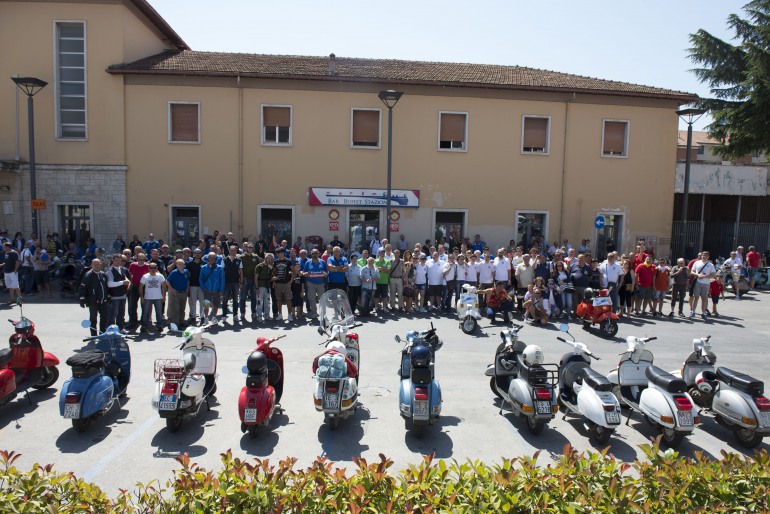 In 130 al primo raduno nazionale organizzato dal Vespa Club Isernia