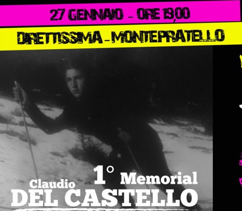 “Vertical Extreme-Direttissima”, a Monte Pratello il memorial “Del Castello”