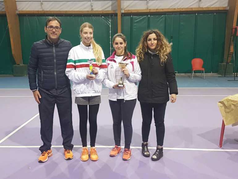 Tennis, premiate a Chieti le under 16 del circolo di Castel di Sangro: le migliori tenniste di Abruzzo e Molise