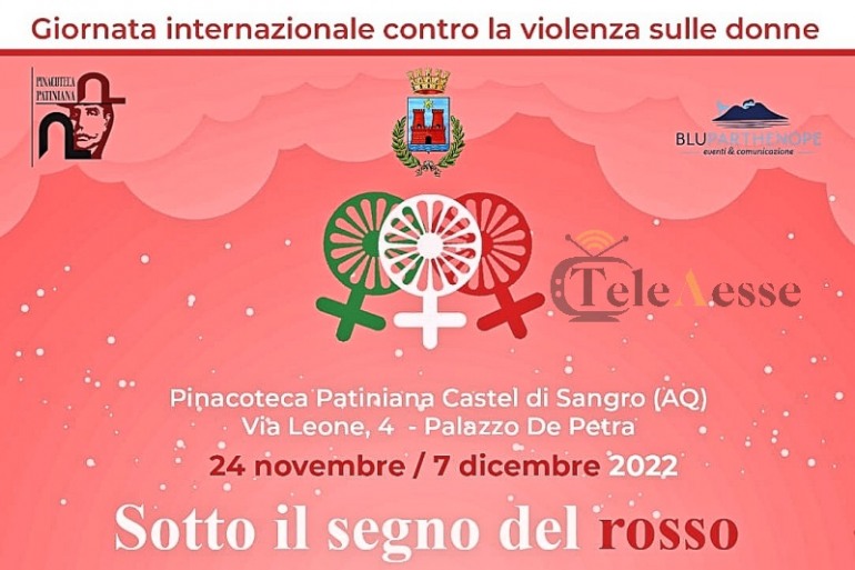 Pinacoteca Patiniana a Castel di Sangro presenta “Sotto il segno del Rosso” dal 24 novembre al 7 dicembre 2022
