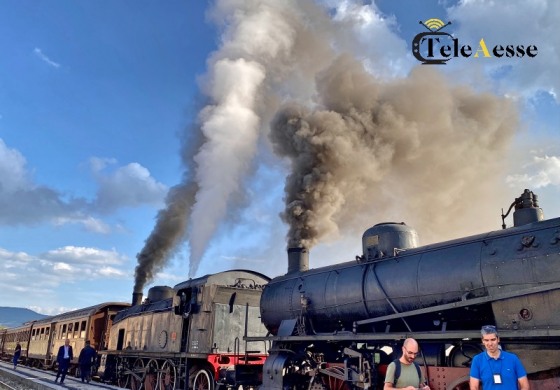 Treno storico a vapore a Castel di Sangro, gettate le basi per il ripristino del trasporto pubblico