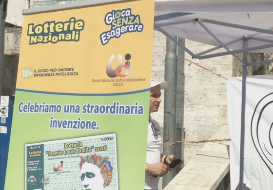 "La fortuna è cieca", la lotteria di beneficenza dell'Unione Ciechi d'Isernia