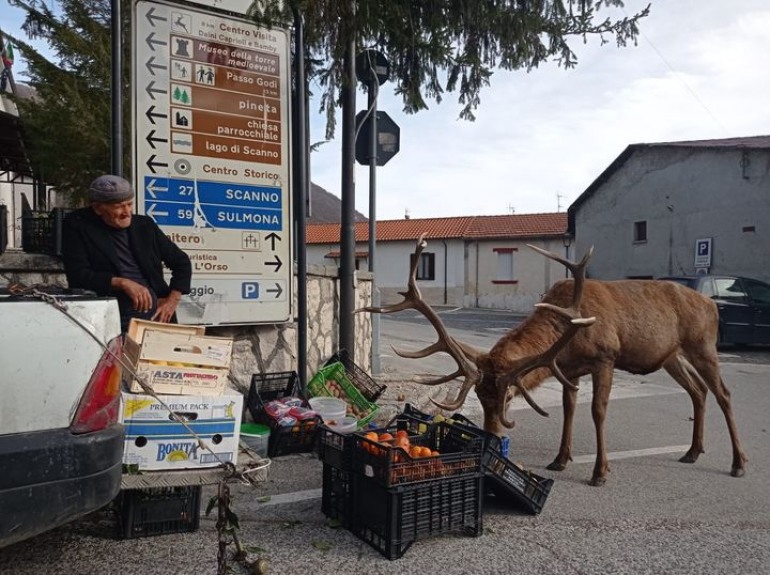 Le telecamere RAI di “Quota Mille” a Villetta Barrea, nel borgo del poeta bifolco