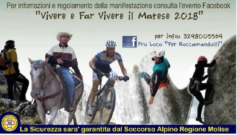 Roccamandolfi, capitale degli sport all’aria aperta: al via “Vivere e far vivere il Matese”