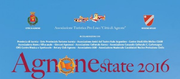 AgnonEstate 2016, il cartellone degli eventi