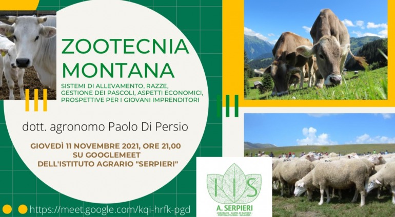 Allevamenti zootecnici, prospettive per i giovani imprenditori organizzate dall’Istituto Agrario “A. Serpieri”