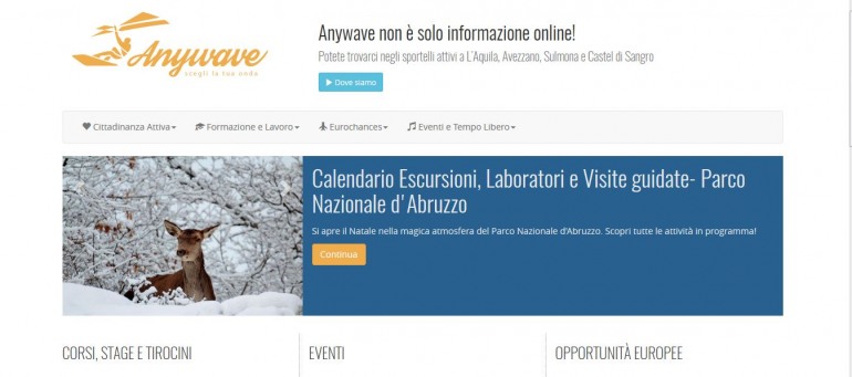 Castel di Sangro, presentazione del progetto “Anywawe”