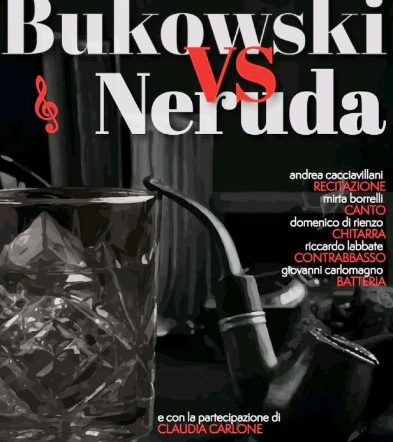 Agnone, al Caffè Letterario: “Bukowski vs Neruda” ‘ring’ poetico-musicale