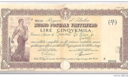 Castel di Sangro, ritrova i buoni postali del 1946: 112 mila euro