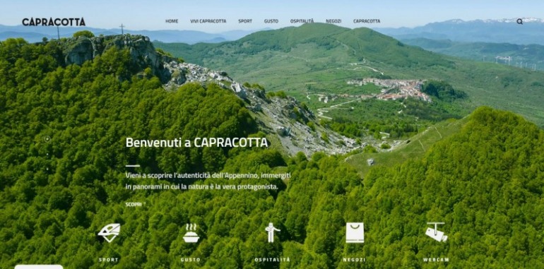 Sito Capracotta.com rinnovato e aggiornato, la promozione corre sul web