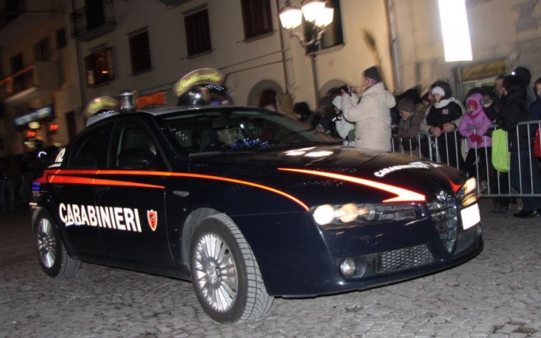 Pescasseroli: minaccia di morte con un machete, arrestato dai Carabinieri