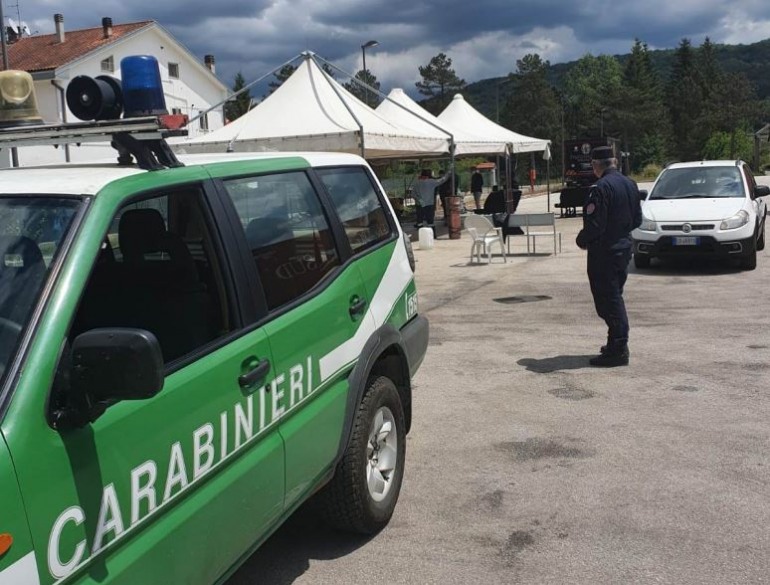 Castel di Sangro, autolavaggio non a norma di sicurezza: intervengono carabinieri forestali e Asl