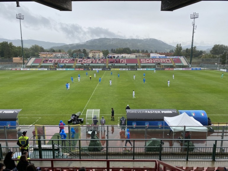 Castel di Sangro, gli Azzurrini pareggiano contro il Giappone per 1-1