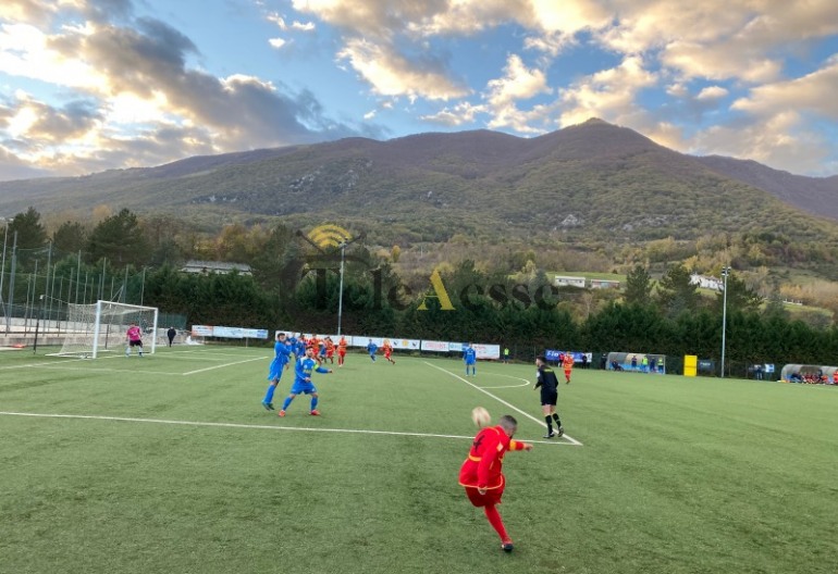 Castel Di Sangro Cep 1953 sciupa una grande occasione, Pietramontecorvino ringrazia 2-2