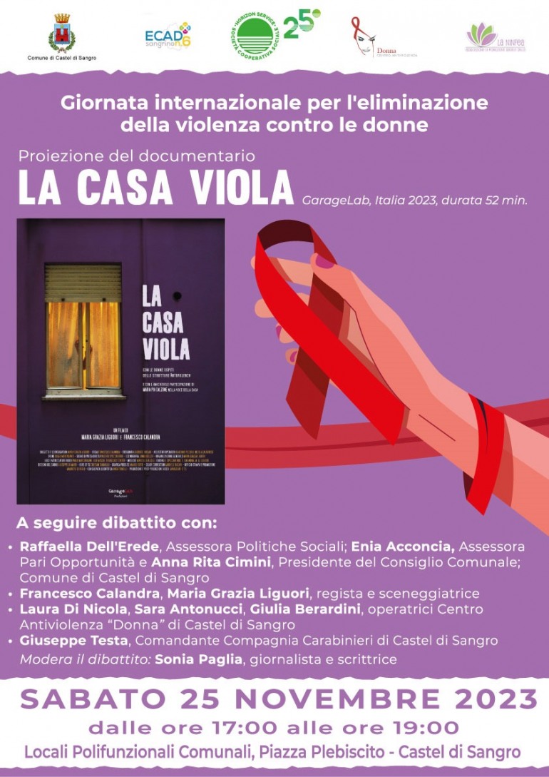 Castel di Sangro, un docufilm per sensibilizzare sul tema della violenza sulle donne