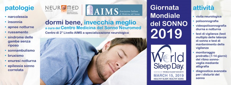 Neuromed, il centro di medicina del sonno diventa di livello A.I.M.S a specializzazione neurologica