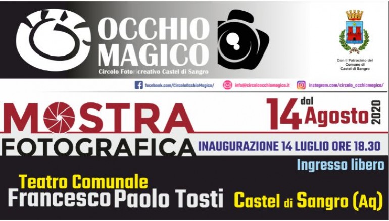 Mostra del circolo fotoricreativo “Occhio Magico” a Castel di Sangro