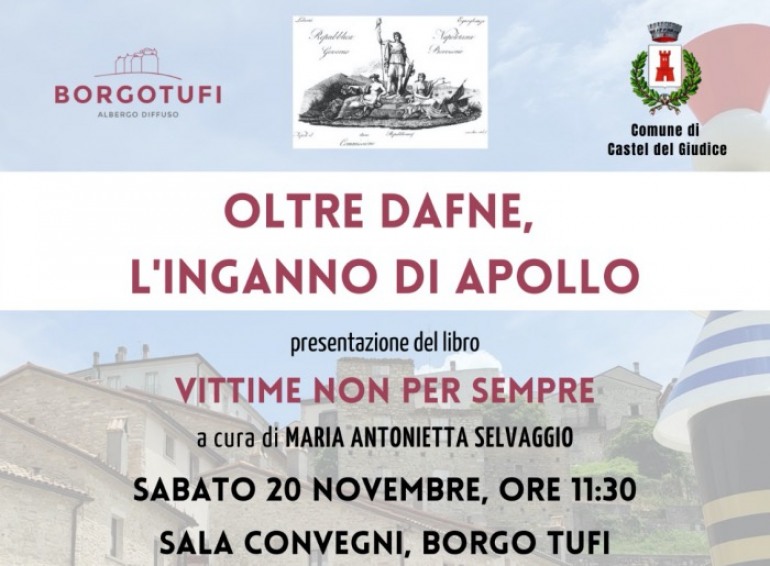 Convegno a Borgotufi: “Oltre Dafne, l’inganno di Apollo” riflessioni sui femminicidi