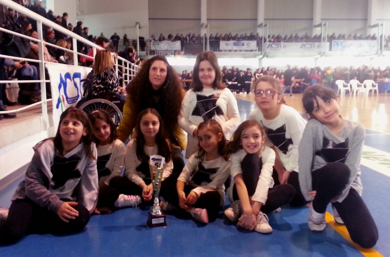 Castel di Sangro, ‘Under 8’ di Aldica Dance sul podio a Casagiove