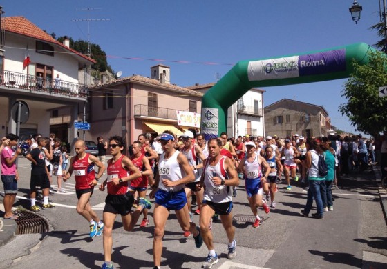 Podistica - Ivan Di Mario vince il "Re Fajone" a San Pietro Avellana