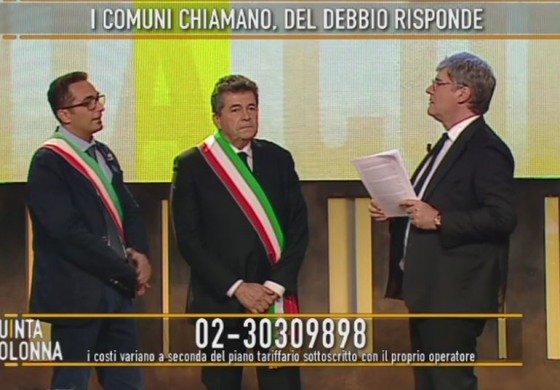 A 'Quinta Colonna' accuse gravi al commissario della sanità calabrese Massimo Scura
