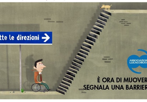 Segnala le barriere architettoniche della tua città/paese. Ecco come fare