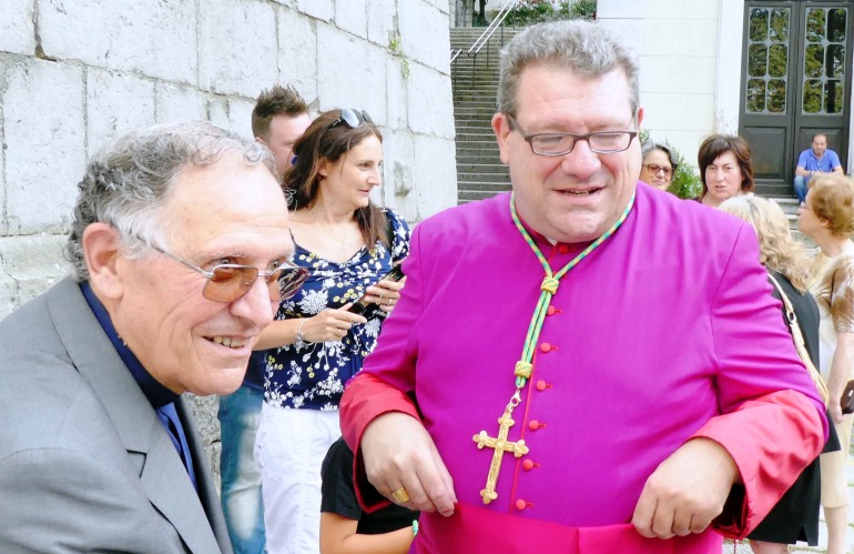 Carovilli, festeggiamenti a don Mario Fangio per il mezzo secolo di sacerdozio