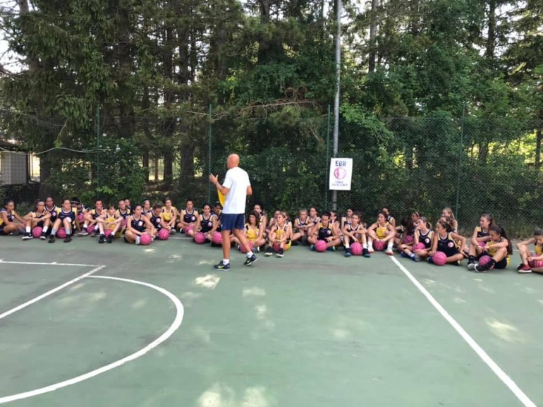 Basket, concluso il campus EBR delle cestiste a Pescasseroli