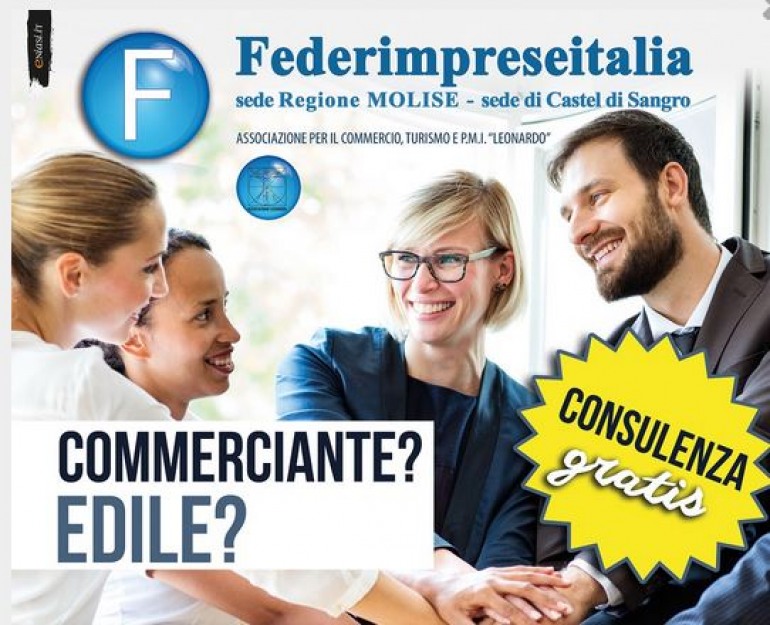 FederimpresaItalia apre lo sportello informativo a Castel di Sangro