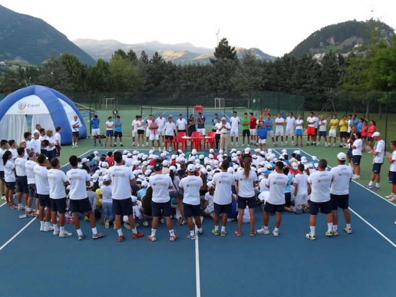 Tennis, taglio del nastro al Centro FIT di Castel di Sangro. Domenica l’inizio del 10° mondiale scolastico