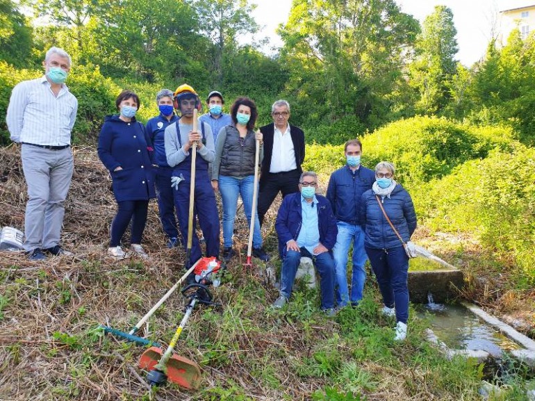 Grazie ai ragazzi della Sirio ad Agnone torna alla luce il lavatoio di epoca Romana