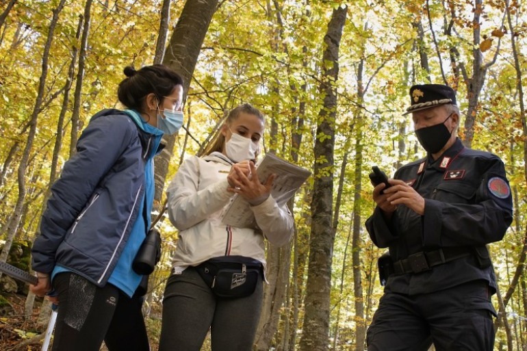 Monitoraggio faunistico a Castel di Sangro, 50 volontari per il progetto europeo LIFE ESC360