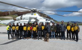 Roccaraso, soccorso alpino: esercitazione Guardia di Finanza
