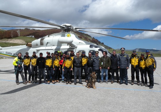 Roccaraso, soccorso alpino: esercitazione Guardia di Finanza