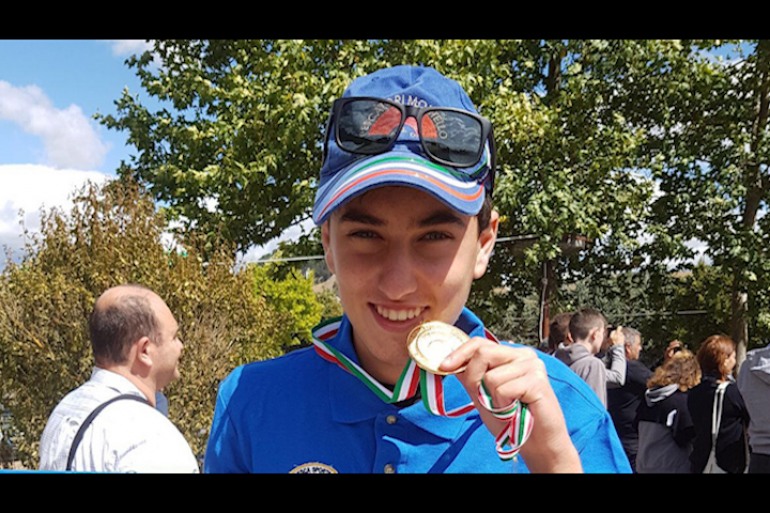 Campionato italiano pesca, Caniglia è il campione under 19