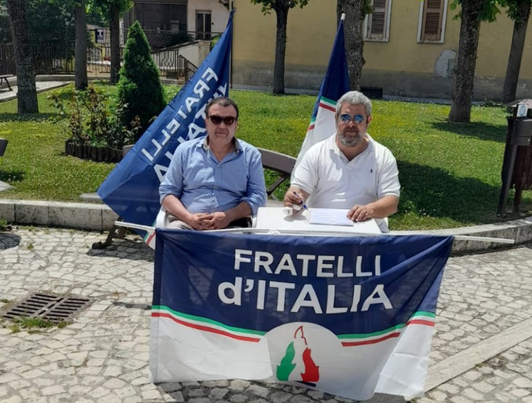 Ateleta: il Circolo Fratelli d’Italia inaugura la propria sede giovedì 8 settembre