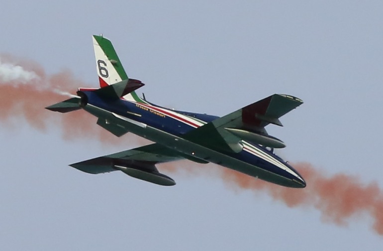 Le Frecce Tricolori il 28 maggio saranno su Campobasso alle ore 15.44