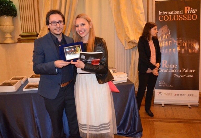 ‘Premio Internazionale Colosseo’, Giuliana Amorosi premiata per l’opera “Dissonanze”