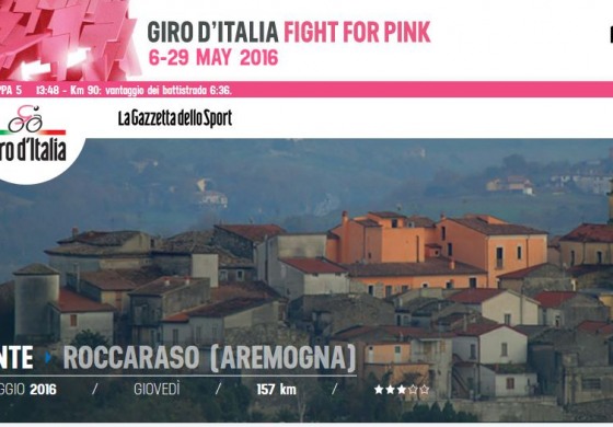 Giro d'Italia in Alto Sangro, chiusura SS. 17 e anticipo termine delle lezioni