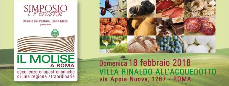 “Il Molise a Roma”, domenica 18 febbraio i gourmet si ritrovano da ‘Rinaldo all’acquedotto’