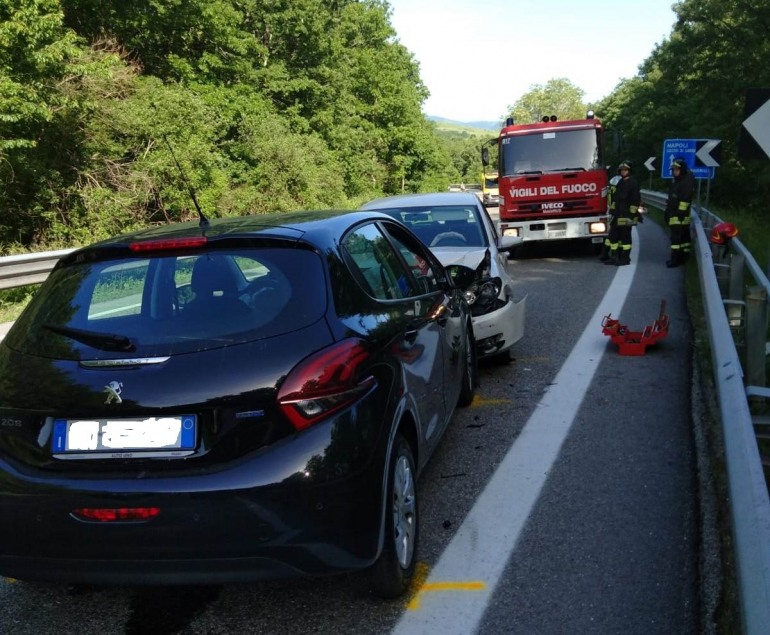 Roccaraso, violento frontale sulla ss 17: tre feriti ricoverati all’ospedale di Castel di Sangro