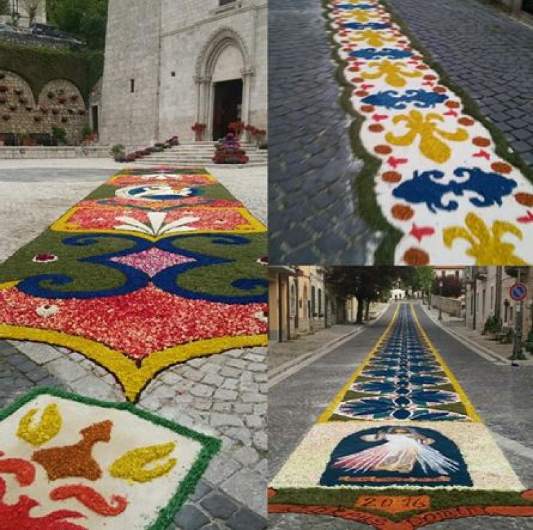 Corpus Domini, Pescasseroli si prepara al rito dell’infiorata