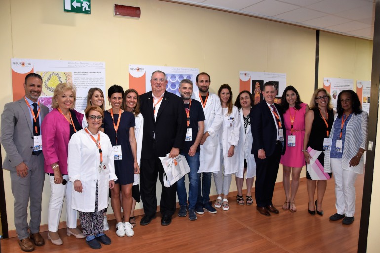 Neuromed accoglie la delegazione della National Italian American Foundation nei suoi laboratori di ricerca