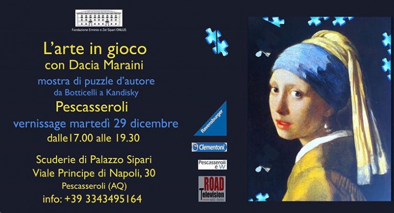 Pescasseroli, mostra di Dacia Maraini:  “l’arte in gioco”