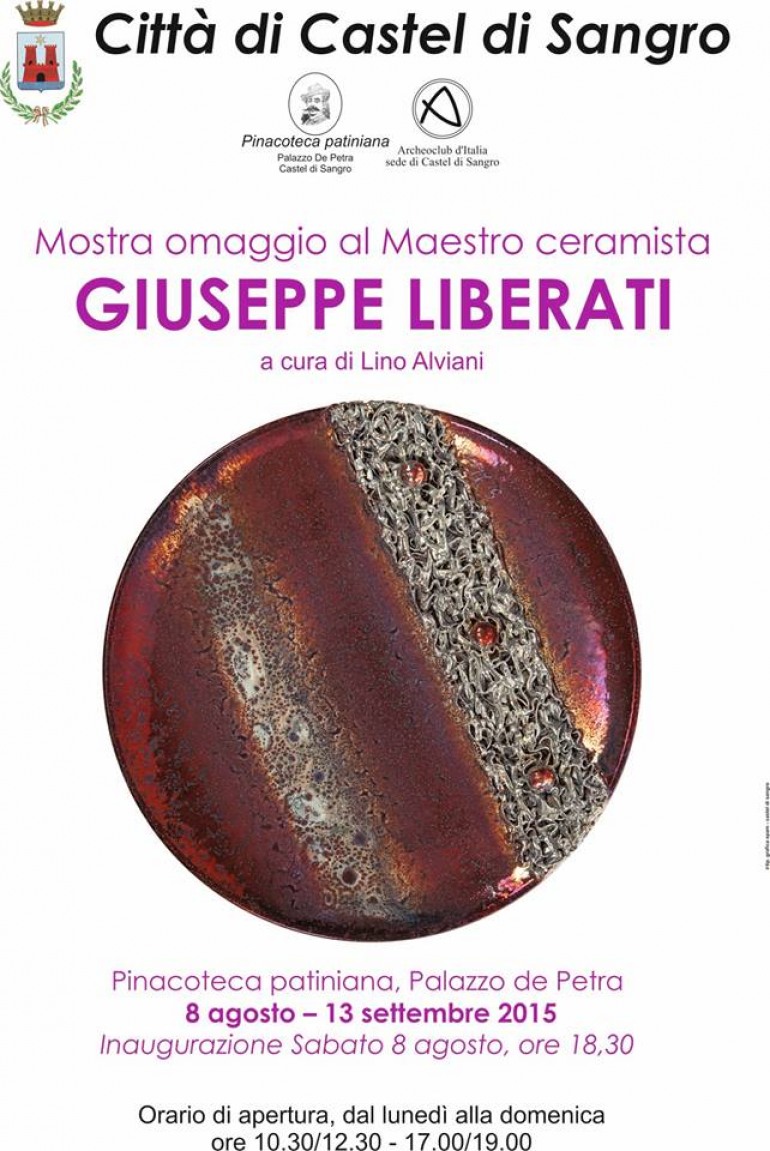 Domani l’inaugurazione della mostra di Liberati